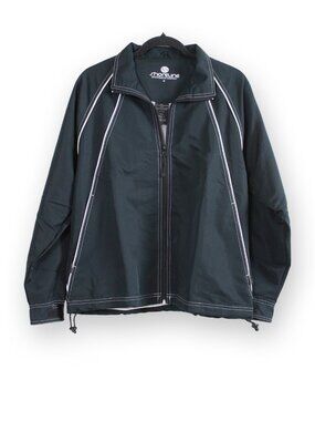 Shoreline Sportswear Striped Windbreaker Track Jacket Men’s Size M